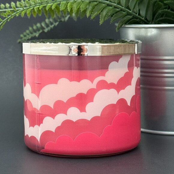 BBW Summer Boardwalk Bath & Body Works 3 Wick Candle - Picture 2 of 7